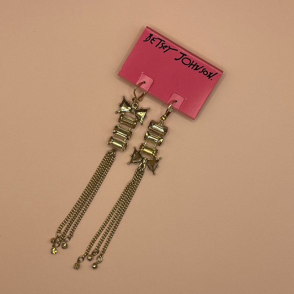 NWT BETSEY JOHNSON Bowtie Earrings